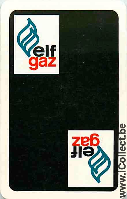 Single Swap Playing Cards Motor Oil Elf Gaz (PS08-32G) - Click Image to Close